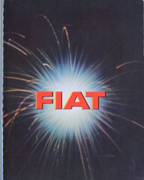 Fiat Mirafiori "Fiat im Bild" Produktionsprogramm 1966 Automobilprospekt (9059)